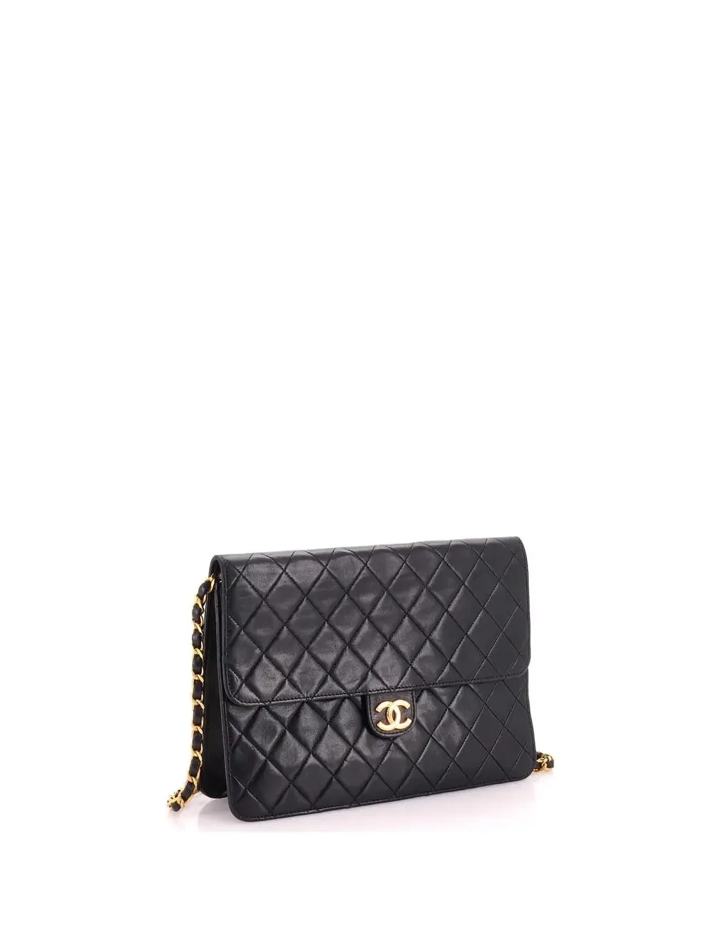 Chanel Vintage Clutch With Chain #299236C34B